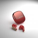 Casti bluetooth wireless TWS HiFuture Chromebuds, Bluetooth 5.4, Pana la 6 ore autonomie casti, 30 de ore autonomie combinat, IPX 5, Ultra Bass, ENC, Red 6 - lerato.ro